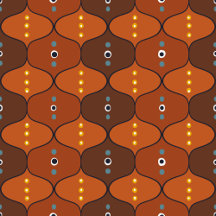 Retro Wave Orange
