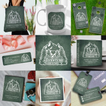 Rustic Adventure Begins Green Chalkboard Weddings 