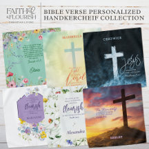 Bible Verse Personalized Handkerchief Bandanas