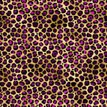 The Purple and Gold Leopard Collection