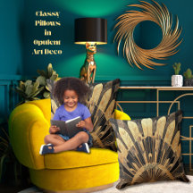 Opulent Black and Gold Art Deco