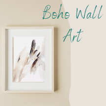 Boho Wall Art | Soulful Canvas and Prints