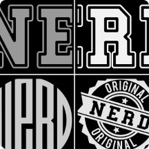 Nerd tote bag