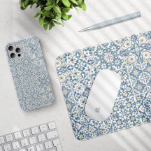 Blue Majolica Moroccan Mixed Tiles 04 Collection