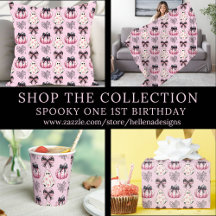 Pink Coquette Pumpkins Ghosts Halloween Gifts