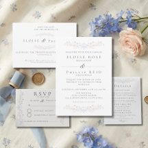Vintage Elegant Soft Floral Regency Wedding