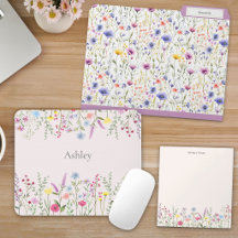 Watercolor Wildflower Stationery & Gifts