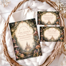 Enchanted Forest Castle Baby Shower
