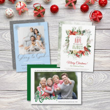 Christian Personalized Christmas Cards