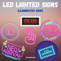 Lighted/Illuminated Signs
