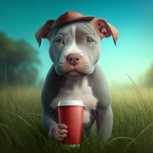 Cute Dogs Wearing Hats Backyard Games