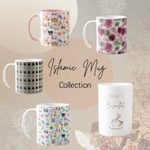 Islamic Mugs for Ramadan,Eid & Everyday Reflection