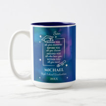 Son High School Graduation Personalized Gifts