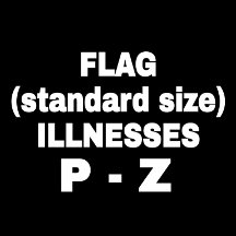 FLAG - STANDARD SIZE  P-Z