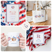 Preppy Pastel 4th of July Party