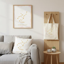 Virgo Gold Zodiac Collection – Celestial Constella