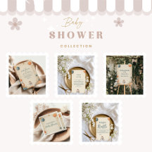 Cute Space Adventure Baby Shower