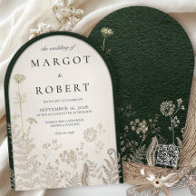 Ivory, Sage & Emerald Green Wedding Suite Template