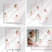 Elegant Maeve Ballerina Birthday