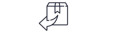 Illustration d'un paquet cadeau emballé, surmonté de cœurs, représentant la « garantie 100 % satisfaction » de Zazzle.
