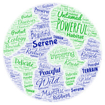 Earth Day Word Art