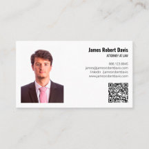 Attorney Minimalist Business Card