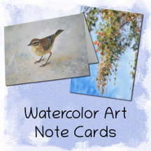 Watercolor Art Notecards
