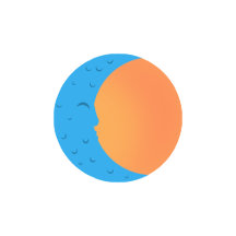 Moon & Sun PopArtCulture Designs