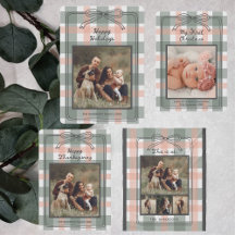 Modern Vintage Plaid Memories