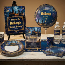 Magical Wizards & Witches Birthday Party