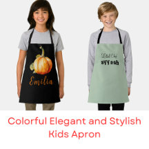 Colorful Elegant and Stylish Kids Apron