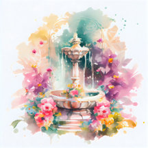Floral Fountains fine art collection