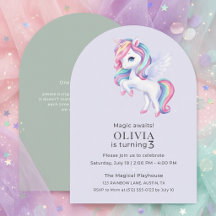 Magical Rainbow Unicorn Birthday