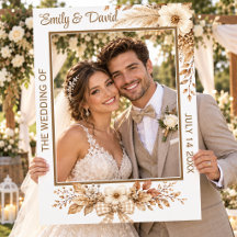 Elegant Wedding Selfie Frames Collection 