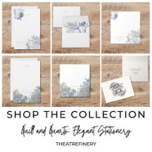 Quill & Quarto: Elegant Modern Floral Stationery