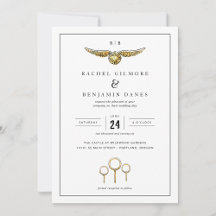 Harry Potter Magical Watercolor Wedding