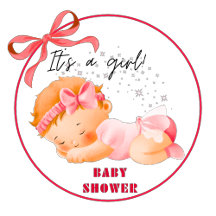 Pink Baby Shower, Baby Girl Shower