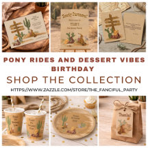 Pony Rides and Desert Vibes Birthday Collection