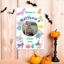Halloween themed birthday party.
