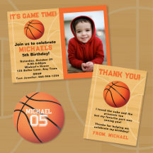 Basketball Birthday Party