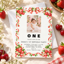 Personalized Birthday Photo Invitations 