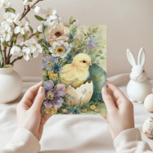 Vintage Easter Watercolors