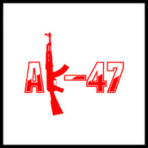 AK-47 Red Logo Apparel