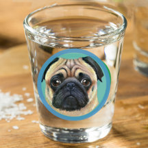 Dog Photo Shot Glasses 