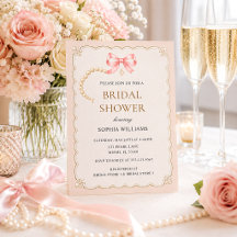 Pearls & Prosecco Bridal Shower Collection