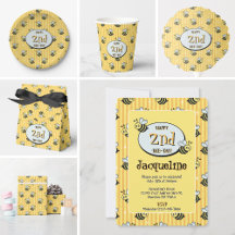 Cute Bumblebee Birthday Party 