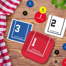 Colorful Race Horse Number Derby Party Supplies