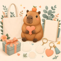Capybara Tote Bags & Cute Gifts