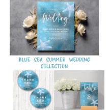 DEEP BLUE SEA WEDDING COLLECTION