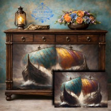 Viking Ships Longship Tissue Paper Collection